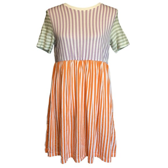 Cute Romeo & Juliet Couture Striped Dress! Med/Lg - Picture 1 of 5